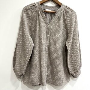 Elegant Gray Blouse for Women